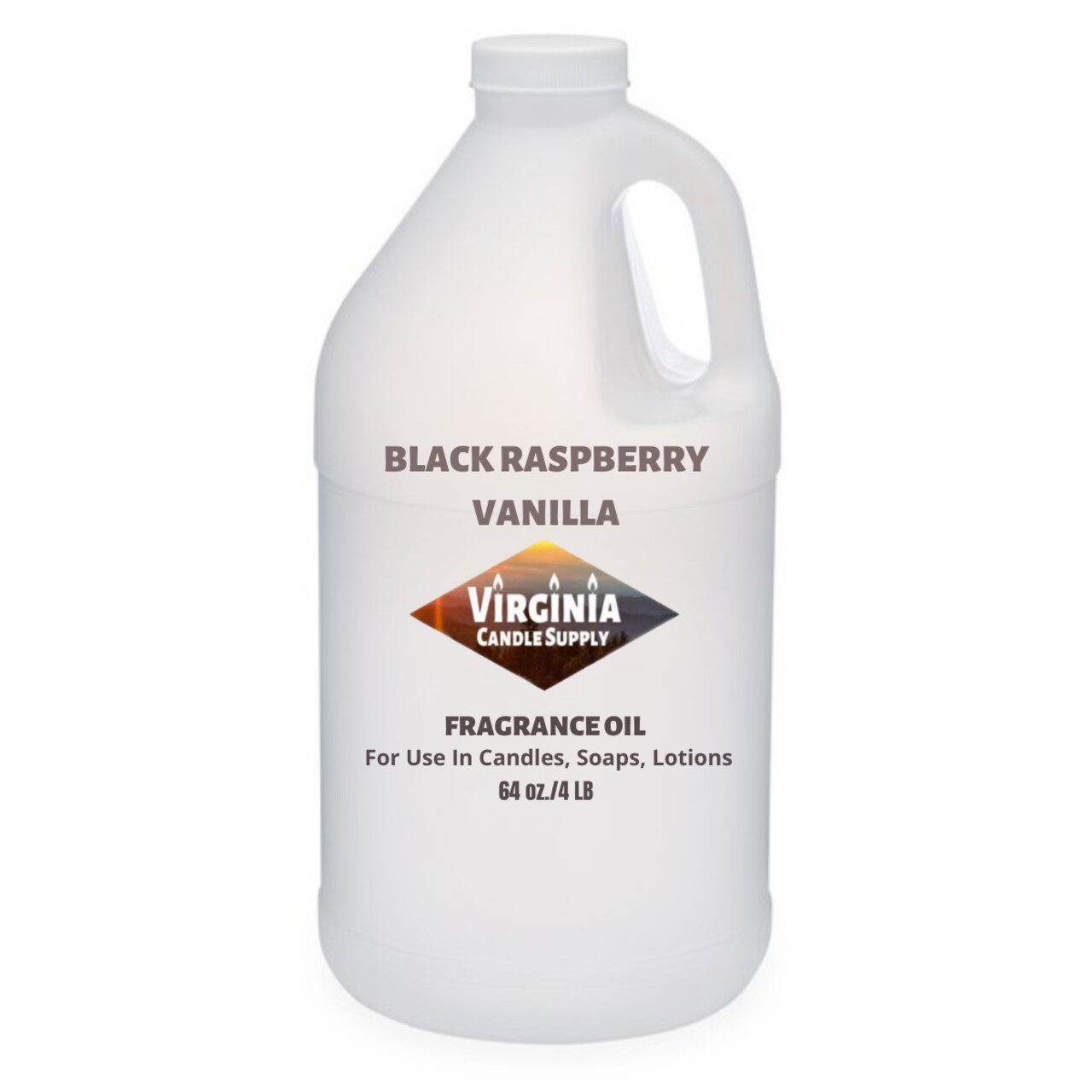 Black Raspberry Vanilla Fragrance Oil (Our Version of the Brand Name) (64 oz Jug) for Candle Making, Soap Making, Tart Making, Room Sprays, Lotions, Car Fresheners, Slime, Bath Bombs, Warmers…